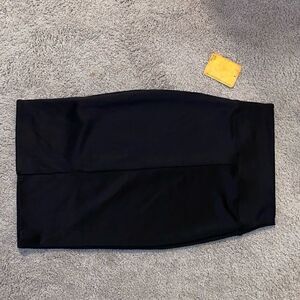 High waisted black stretchy pencil skirt NWT small